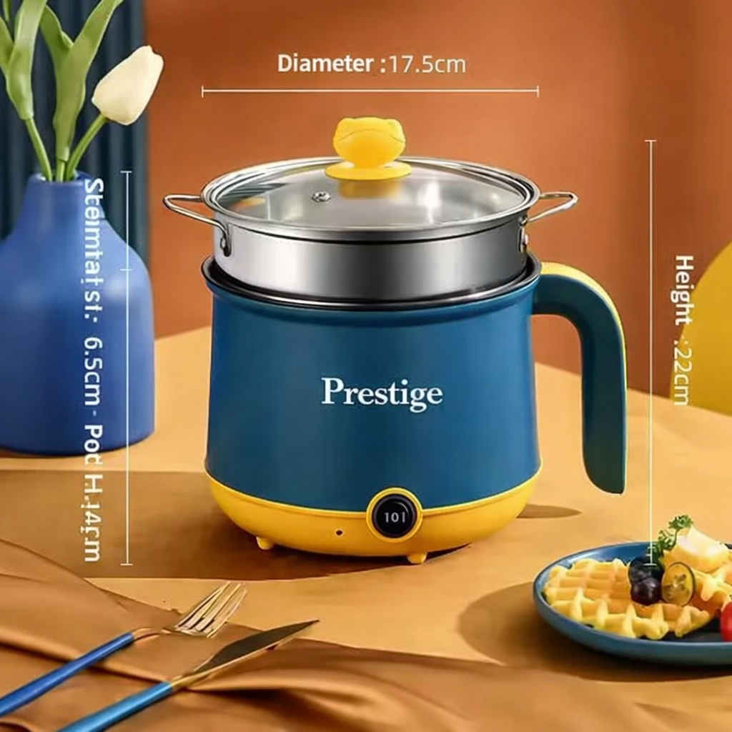 Rice Cooker Multicooker Prestige Portable Electric Multicooker Cooking Pot With Steamer and Multipurpose