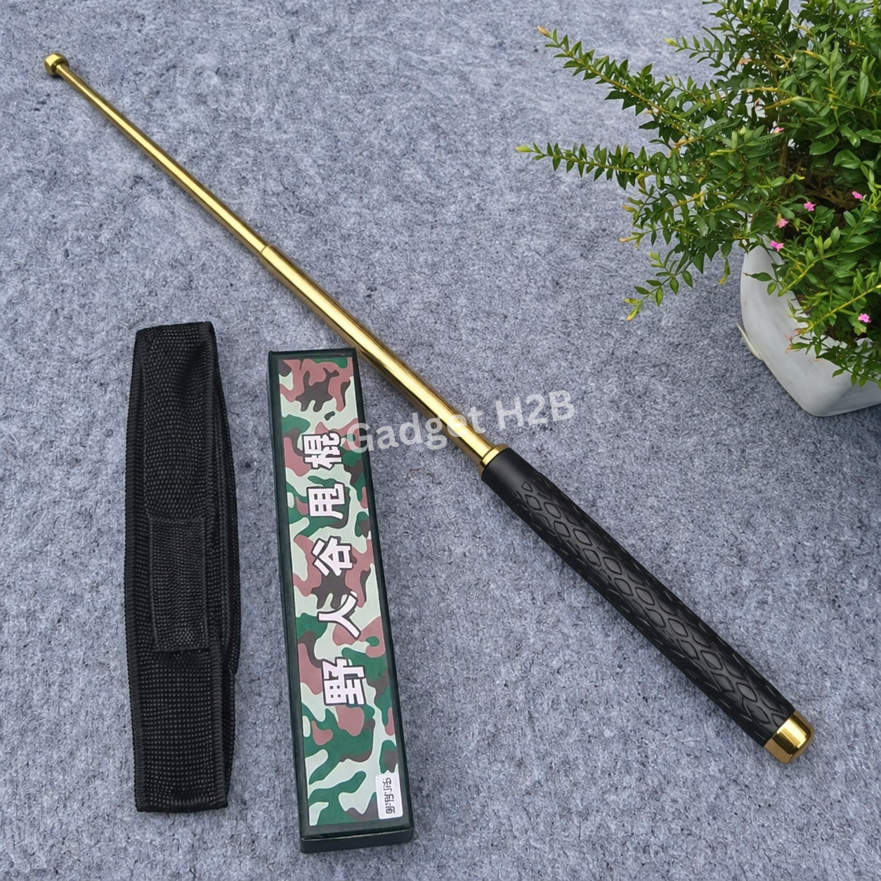 26 Inch ultra tracking poles Golden + Black Grip