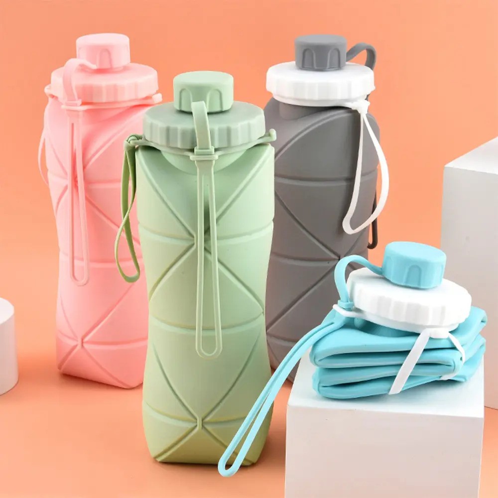 Silicone Foldable Water Bottle - 600ml Review