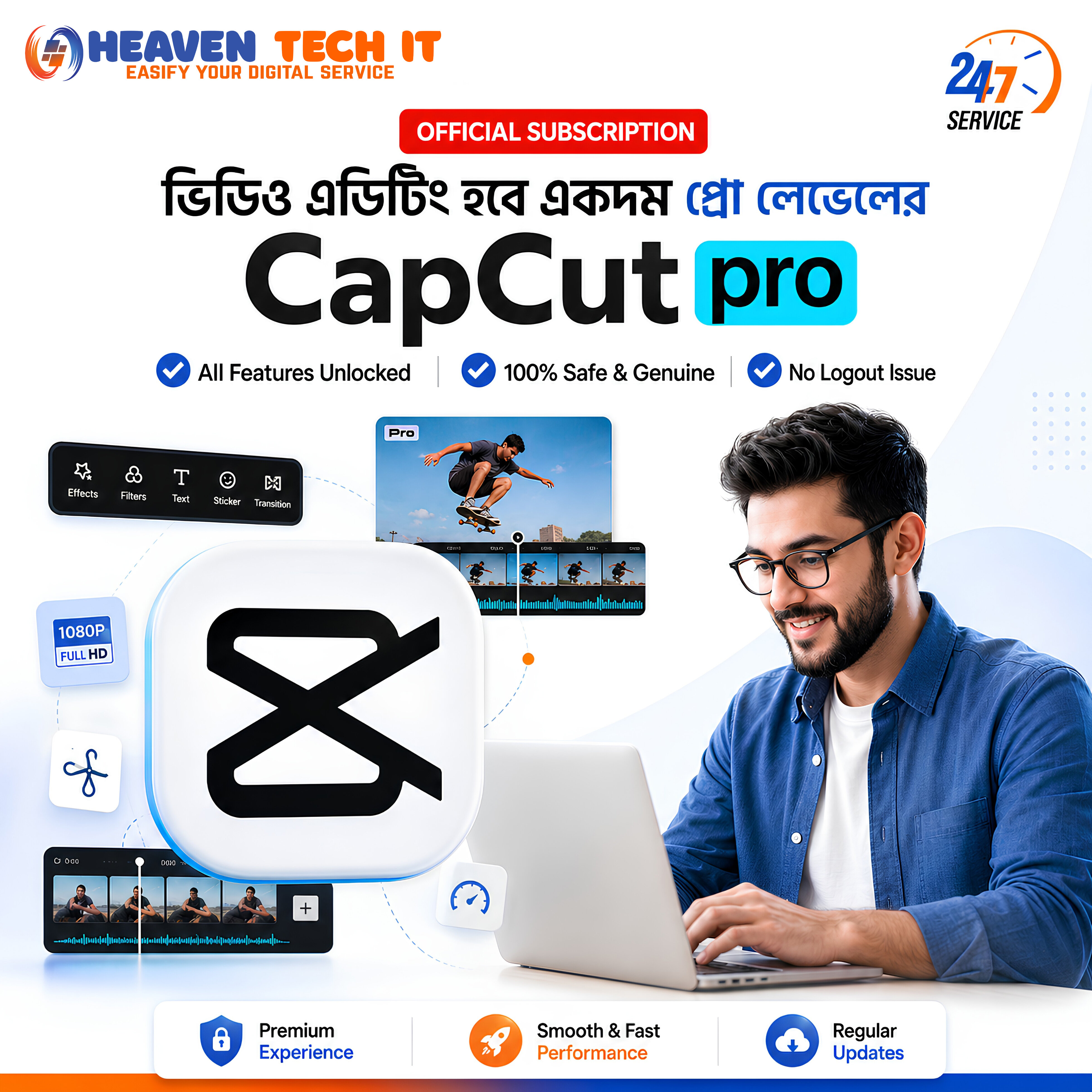 CapCut Pro ( Personal Account )